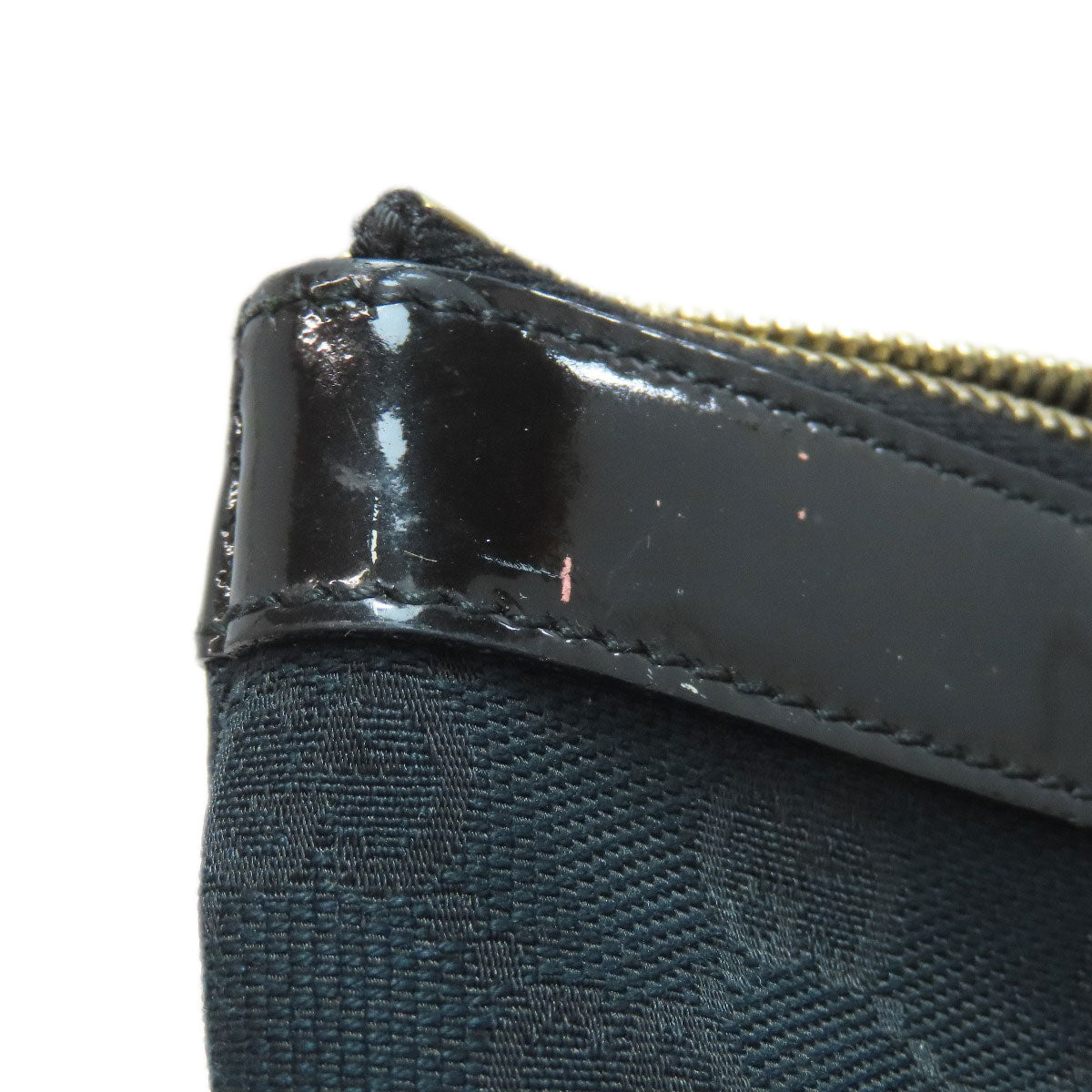 GUCCI Handbag 141470 canvas black Abby GG