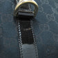 GUCCI Handbag 141470 canvas black Abby GG