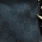 GUCCI Handbag 141470 canvas black Abby GG