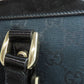 GUCCI Handbag 141470 canvas black Abby GG