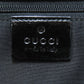 GUCCI Handbag 141470 canvas black Abby GG