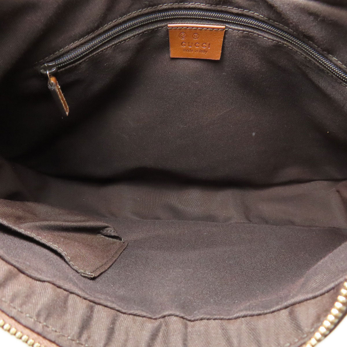 GUCCI Shoulder Bag 231819 leather Brown Outlet one belt