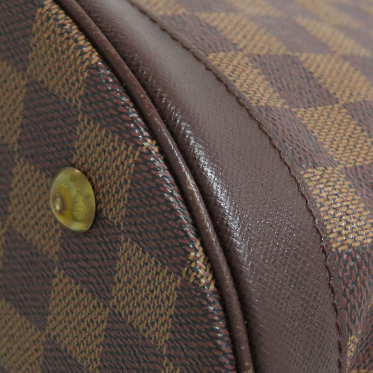 LOUIS VUITTON Handbag N42240 Damier canvas Brown Male