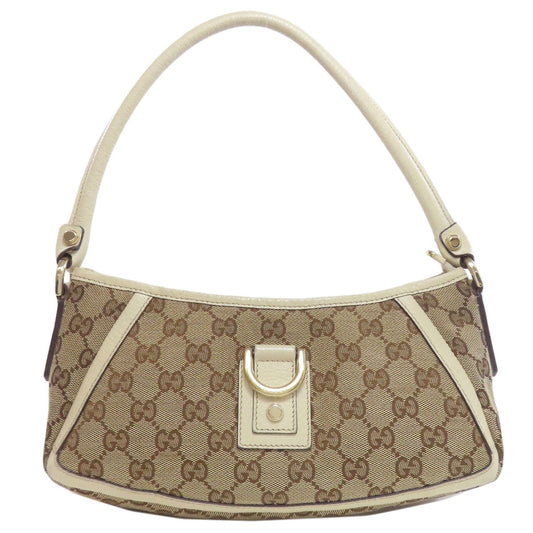 GUCCI Shoulder Bag 130989 canvas Brown Semi-Shoulder Bag one belt