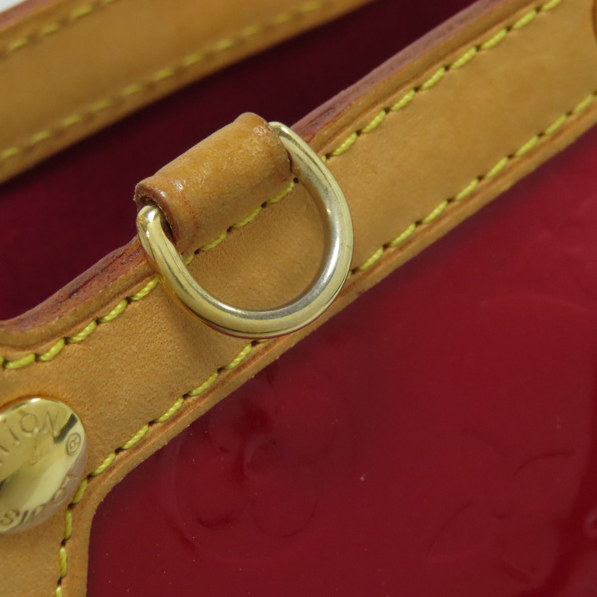 LOUIS VUITTON Handbag M91987 Vernis Red Roxbury Drive