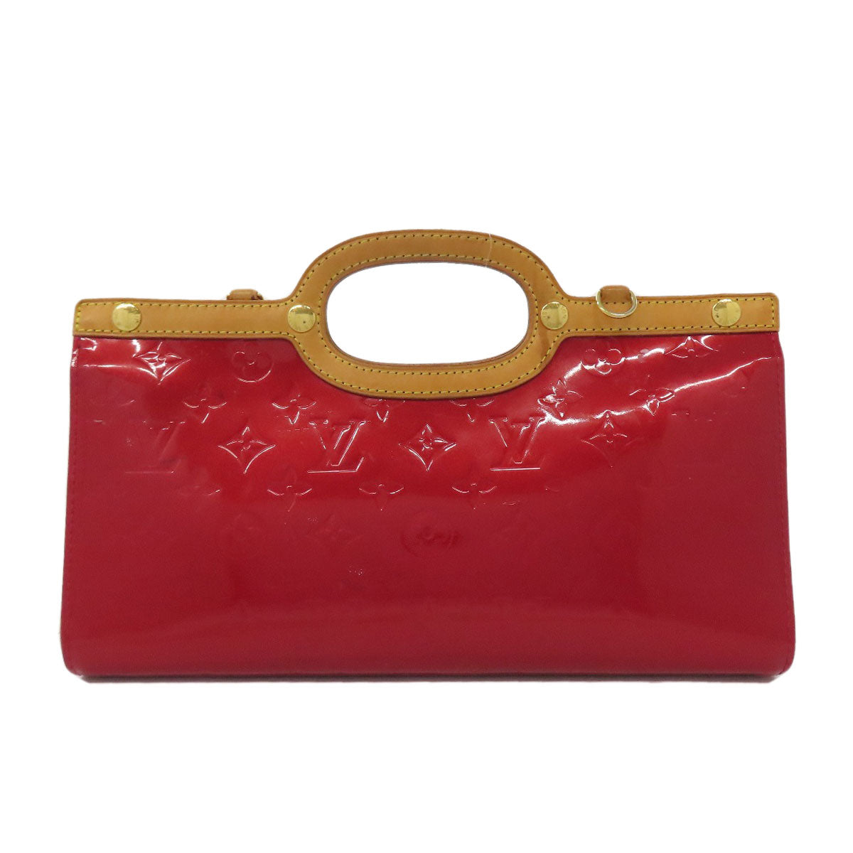 LOUIS VUITTON Handbag M91987 Vernis Red Roxbury Drive