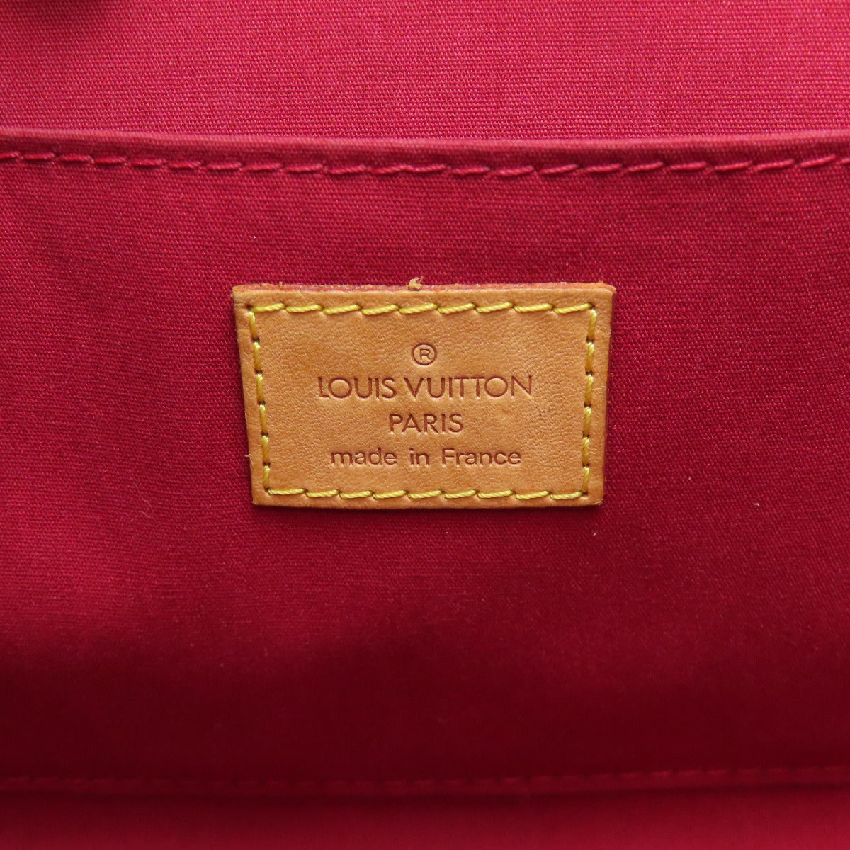 LOUIS VUITTON Handbag M91987 Vernis Red Roxbury Drive
