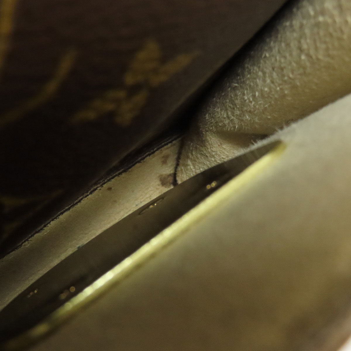 LOUIS VUITTON Tote Bag M40026 Monogram canvas Brown Manhattan PM