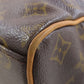 LOUIS VUITTON Tote Bag M40026 Monogram canvas Brown Manhattan PM