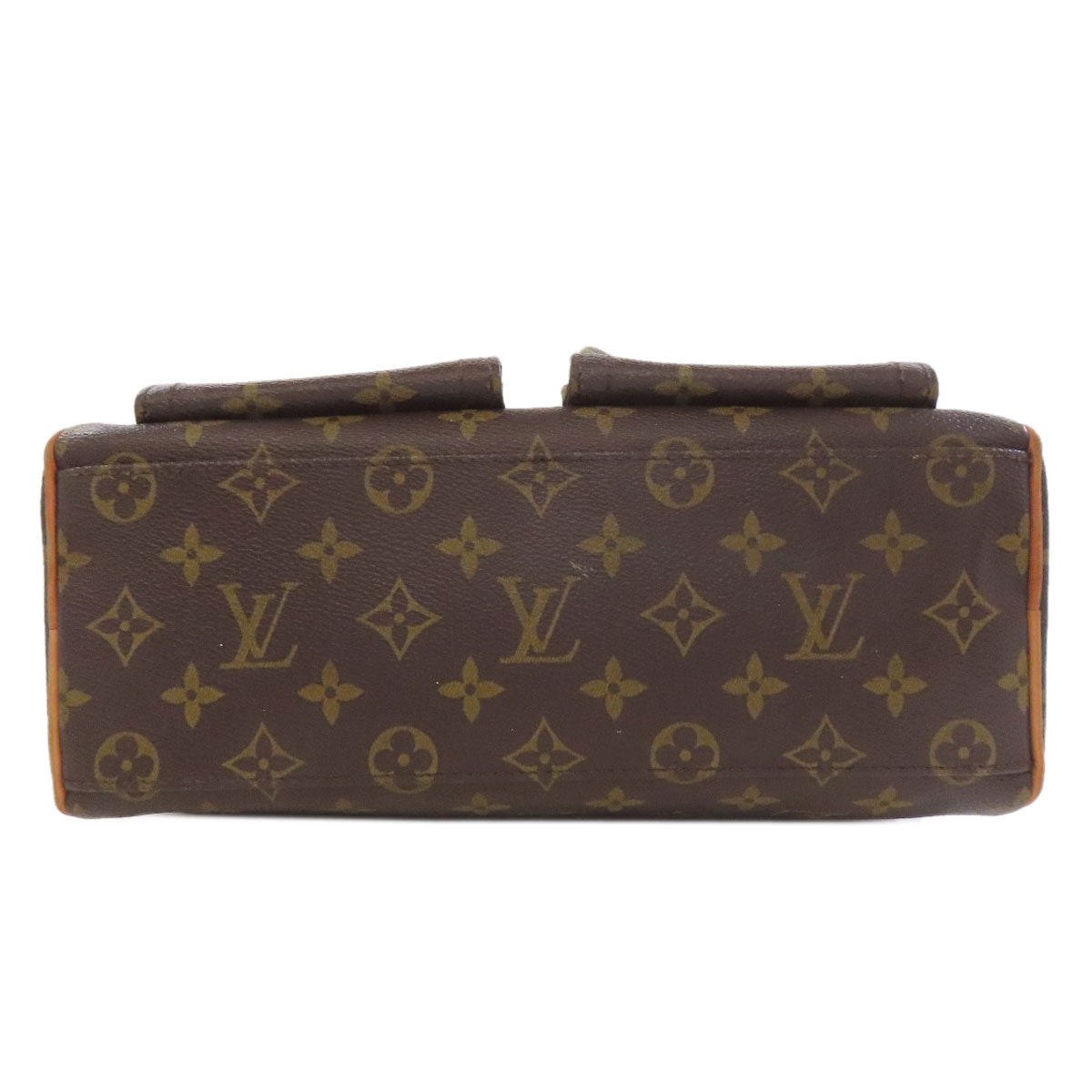 LOUIS VUITTON Tote Bag M40026 Monogram canvas Brown Manhattan PM