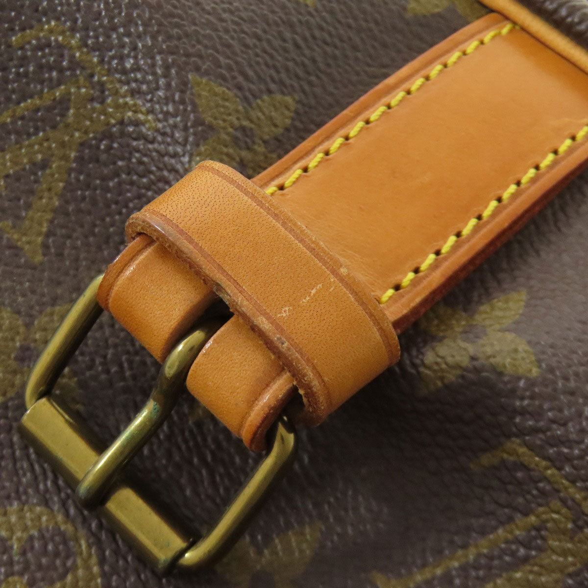 LOUIS VUITTON Shoulder Bag M42254 Monogram canvas Brown Samuel 35