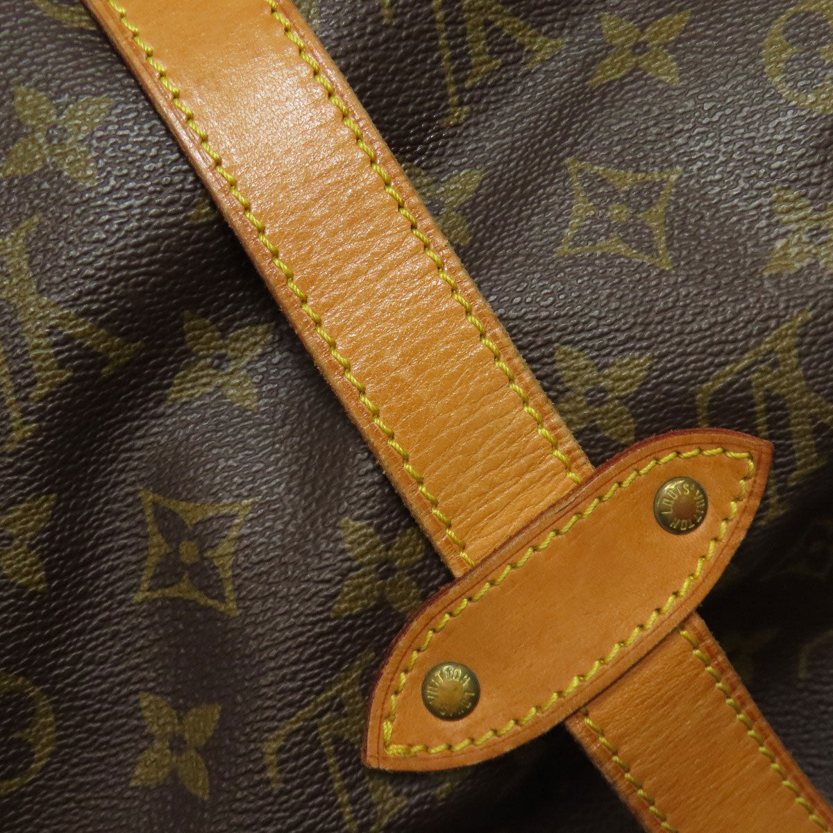 LOUIS VUITTON Shoulder Bag M42254 Monogram canvas Brown Samuel 35