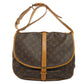 LOUIS VUITTON Shoulder Bag M42254 Monogram canvas Brown Samuel 35