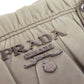 PRADA Handbag Calfskin gray 2WAY