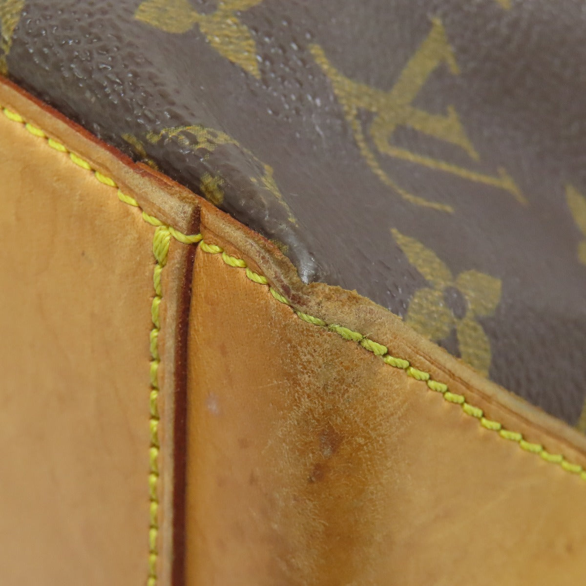 LOUIS VUITTON Tote Bag Ｍ51148 Monogram canvas Brown Cabas Piano