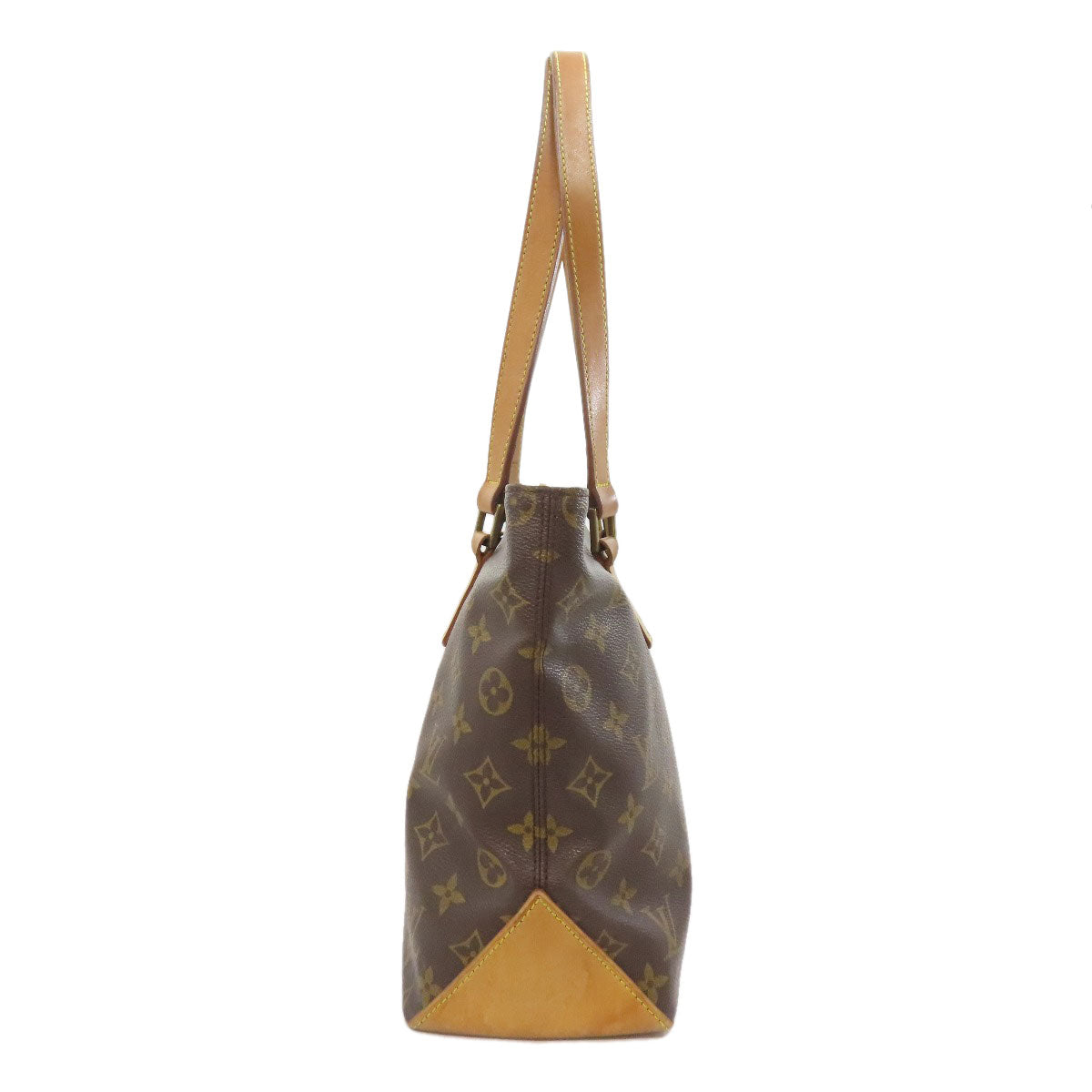 LOUIS VUITTON Tote Bag Ｍ51148 Monogram canvas Brown Cabas Piano