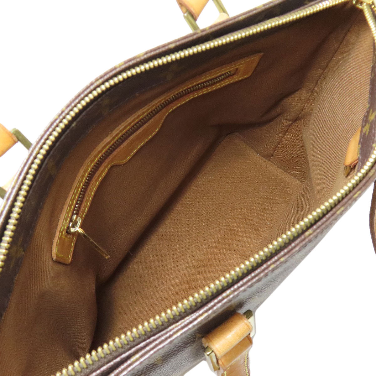 LOUIS VUITTON Tote Bag Ｍ51148 Monogram canvas Brown Cabas Piano