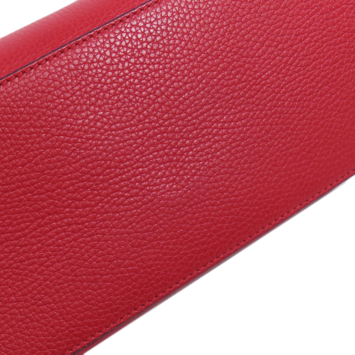 GUCCI Handbag 392013 leather Red Bamboo Daily 2WAY