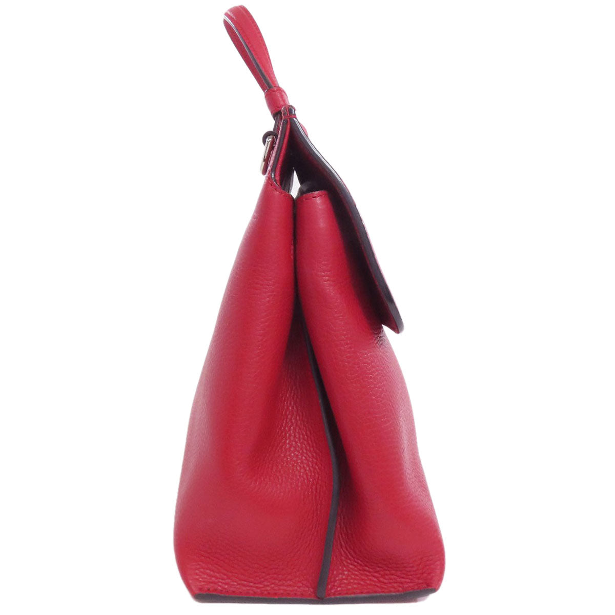 GUCCI Handbag 392013 leather Red Bamboo Daily 2WAY