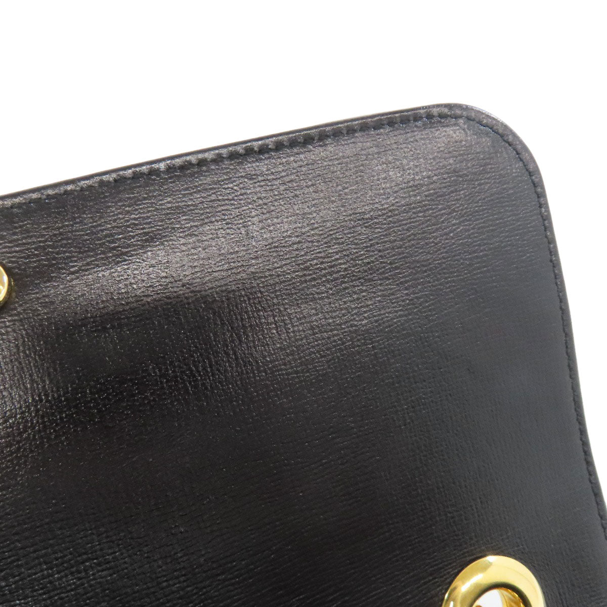 GUCCI Shoulder Bag 576421 Calfskin black ChainShoulder