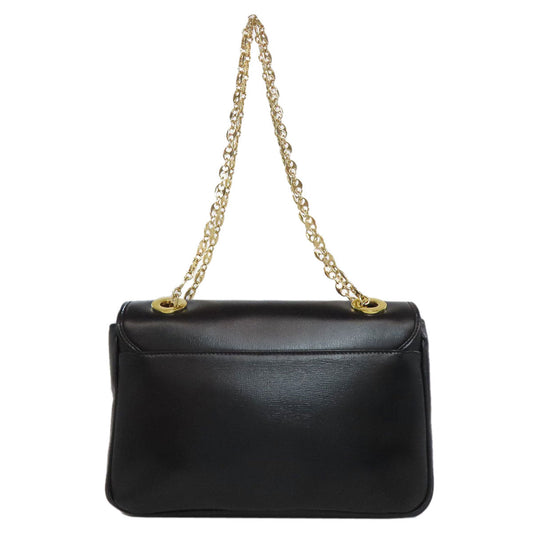 GUCCI Shoulder Bag 576421 Calfskin black ChainShoulder