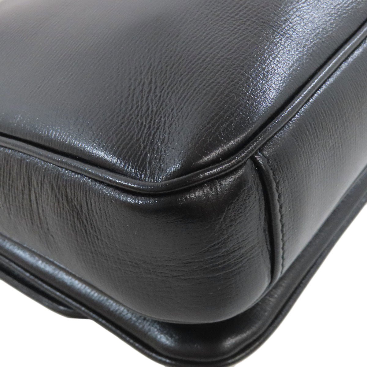 GUCCI Shoulder Bag 576421 Calfskin black ChainShoulder