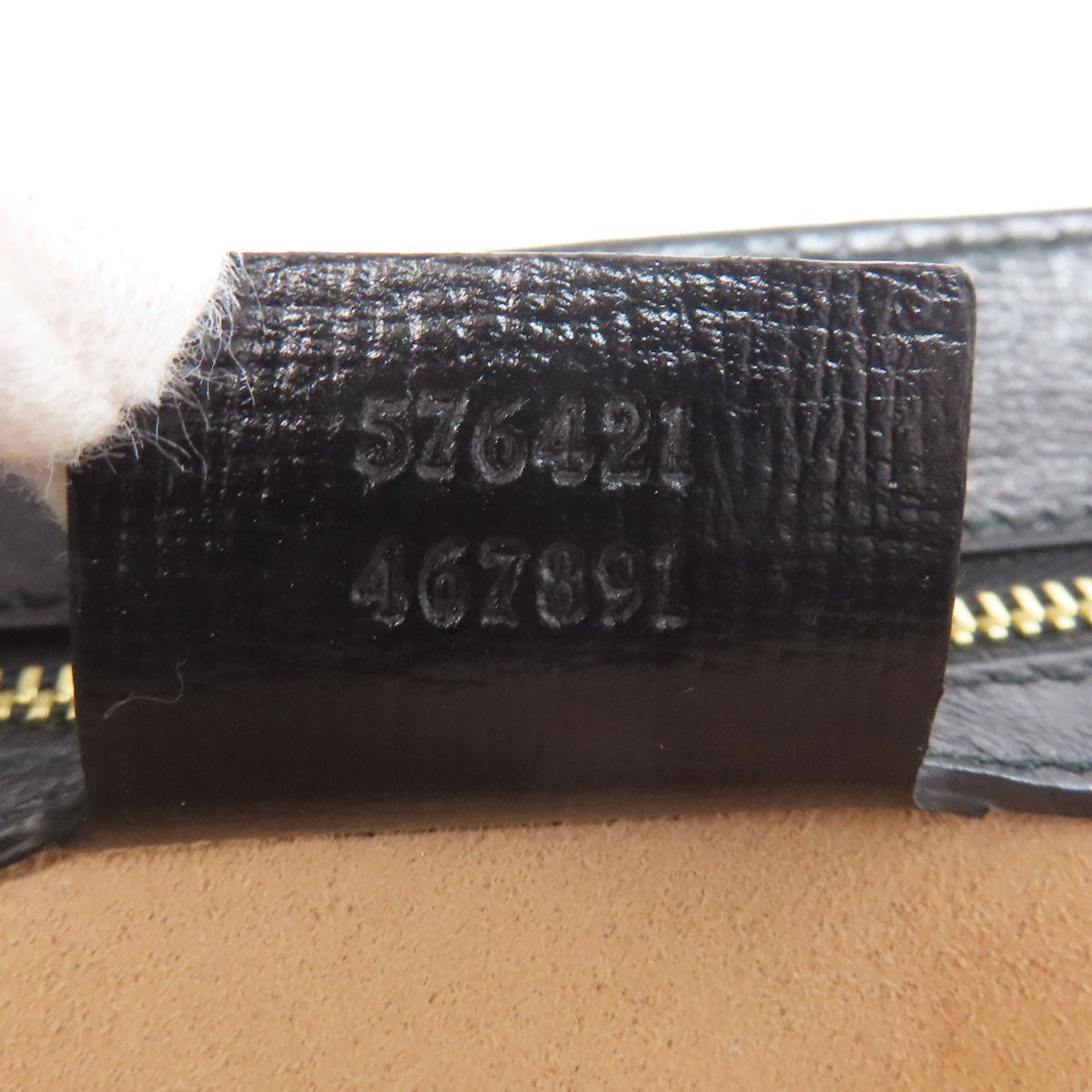 GUCCI Shoulder Bag 576421 Calfskin black ChainShoulder