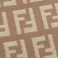 FENDI Handbag canvas pink Zucchino