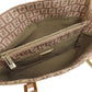 FENDI Handbag canvas pink Zucchino