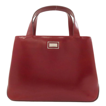 BURBERRY Handbag leather Red logo