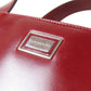 BURBERRY Handbag leather Red logo