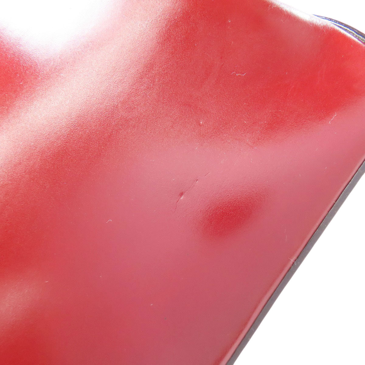 BURBERRY Handbag leather Red logo