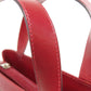 BURBERRY Handbag leather Red logo
