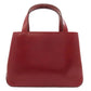 BURBERRY Handbag leather Red logo