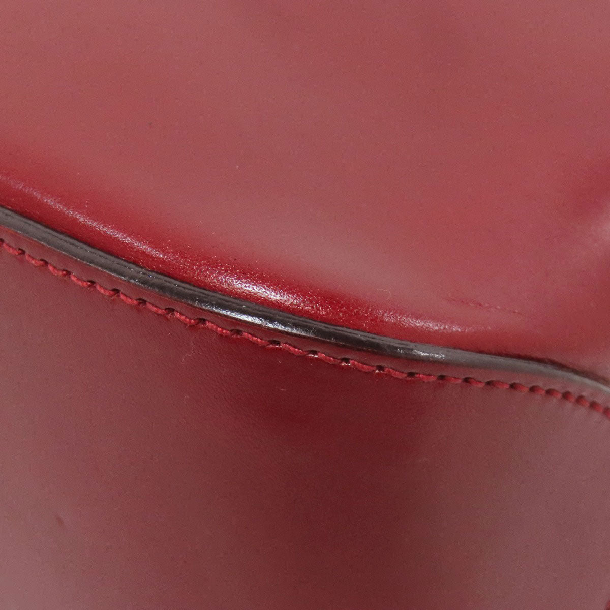BURBERRY Handbag leather Red logo