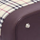 BURBERRY Handbag canvas beige Nova Check