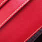 GUCCI Long Wallet Purse 153211 Calfskin Red W Hook Wallet