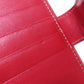 GUCCI Long Wallet Purse 153211 Calfskin Red W Hook Wallet