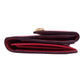 GUCCI Long Wallet Purse 153211 Calfskin Red W Hook Wallet