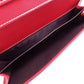 GUCCI Long Wallet Purse 153211 Calfskin Red W Hook Wallet