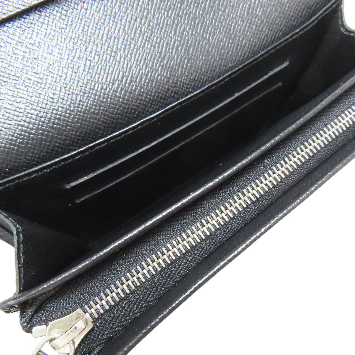 LOUIS VUITTON Bifold Wallet M63972 Epi black Portefeuille Tresol