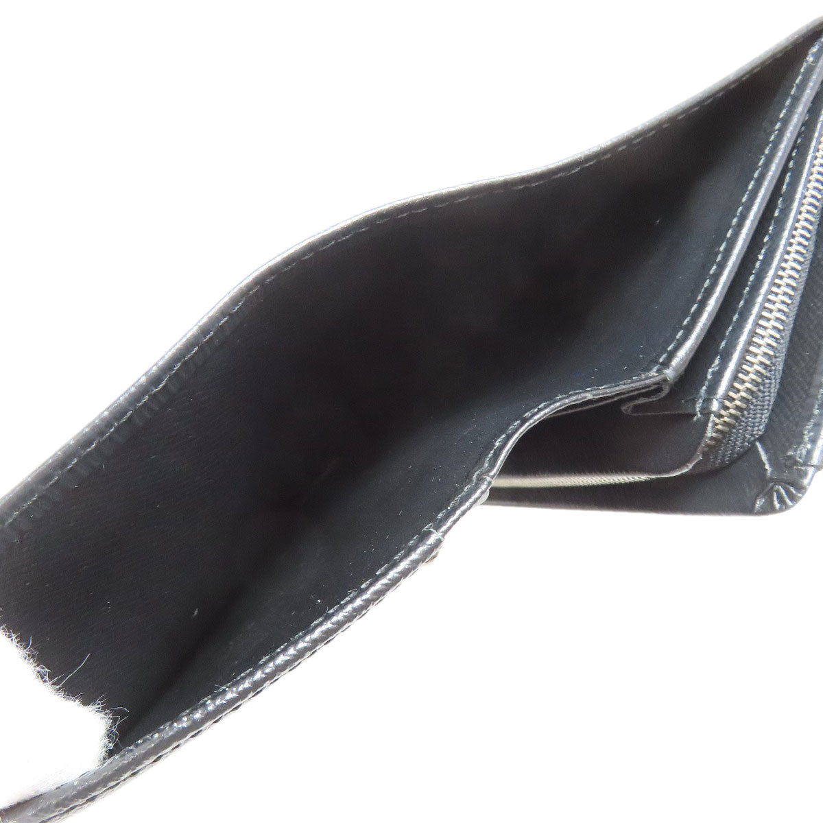 LOUIS VUITTON Bifold Wallet M63972 Epi black Portefeuille Tresol