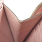 LOUIS VUITTON Long Wallet Purse M61868 Mahina leather pink Zippy wallet