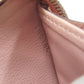 LOUIS VUITTON Long Wallet Purse M61868 Mahina leather pink Zippy wallet