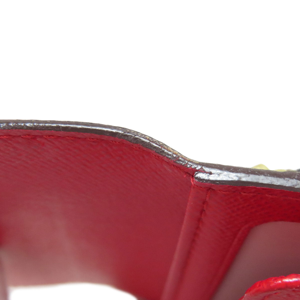 LOUIS VUITTON Bifold Wallet N60005 Damier canvas Brown Portefeuille and Koala