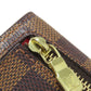 LOUIS VUITTON Bifold Wallet N60005 Damier canvas Brown Portefeuille and Koala