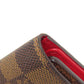 LOUIS VUITTON Bifold Wallet N60005 Damier canvas Brown Portefeuille and Koala