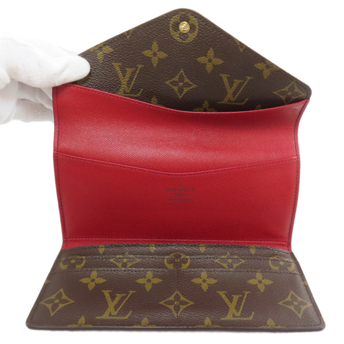 LOUIS VUITTON Long Wallet Purse M60139 Monogram canvas Brown Portefeuille Josephine
