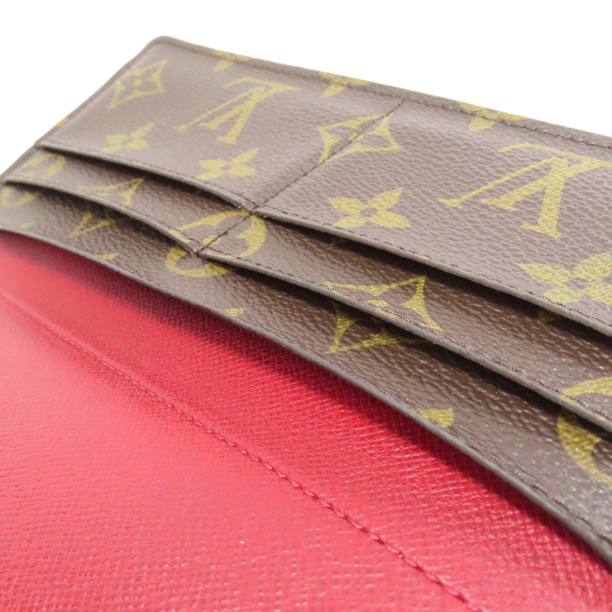 LOUIS VUITTON Long Wallet Purse M60139 Monogram canvas Brown Portefeuille Josephine