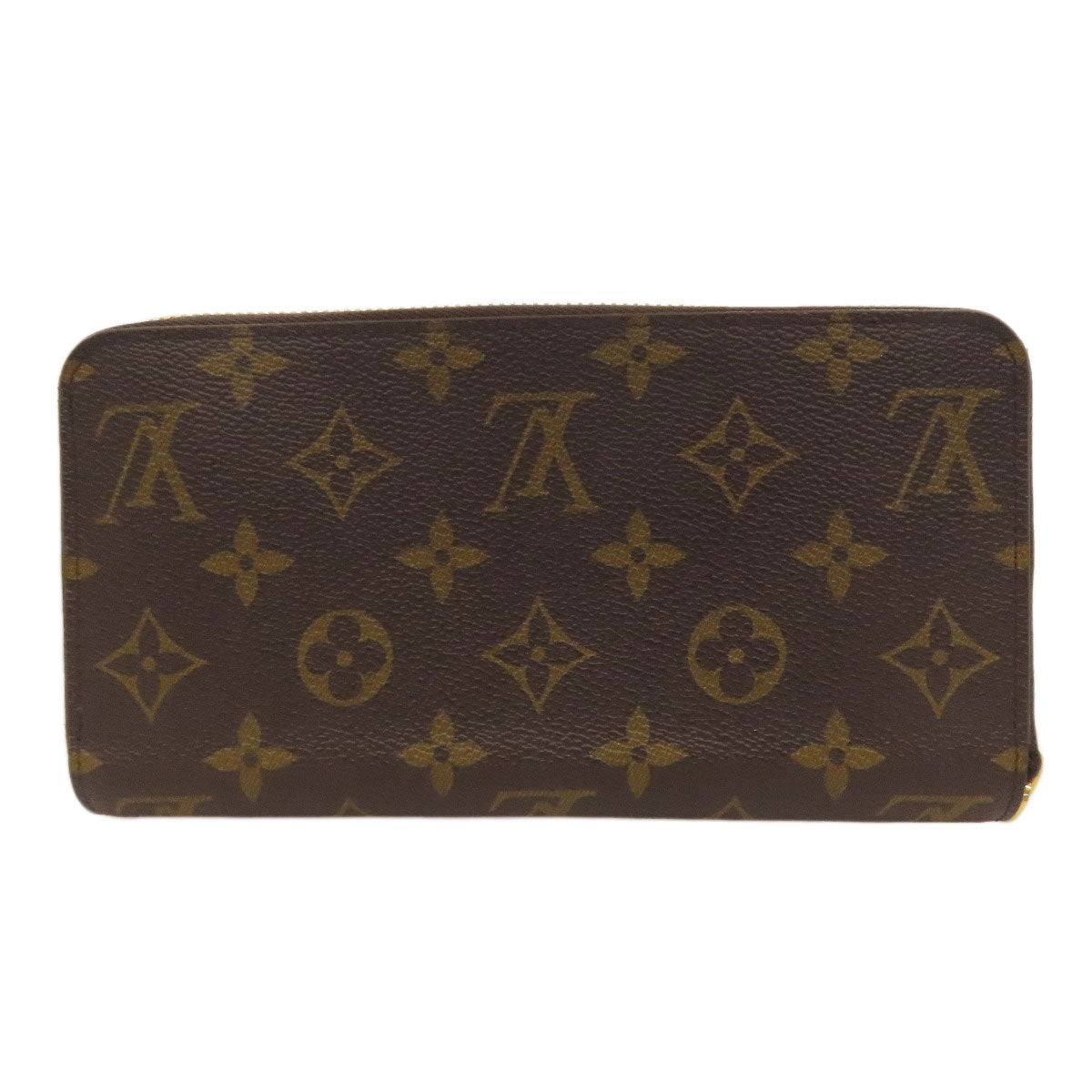 LOUIS VUITTON Long Wallet Purse M81630 Monogram canvas Brown Zippy Wallet Vivienne